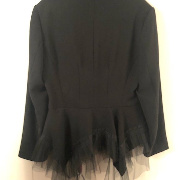 Ivan Grundahl beautiful black jacket with tool bottom never worn. - Picture 8 of 12